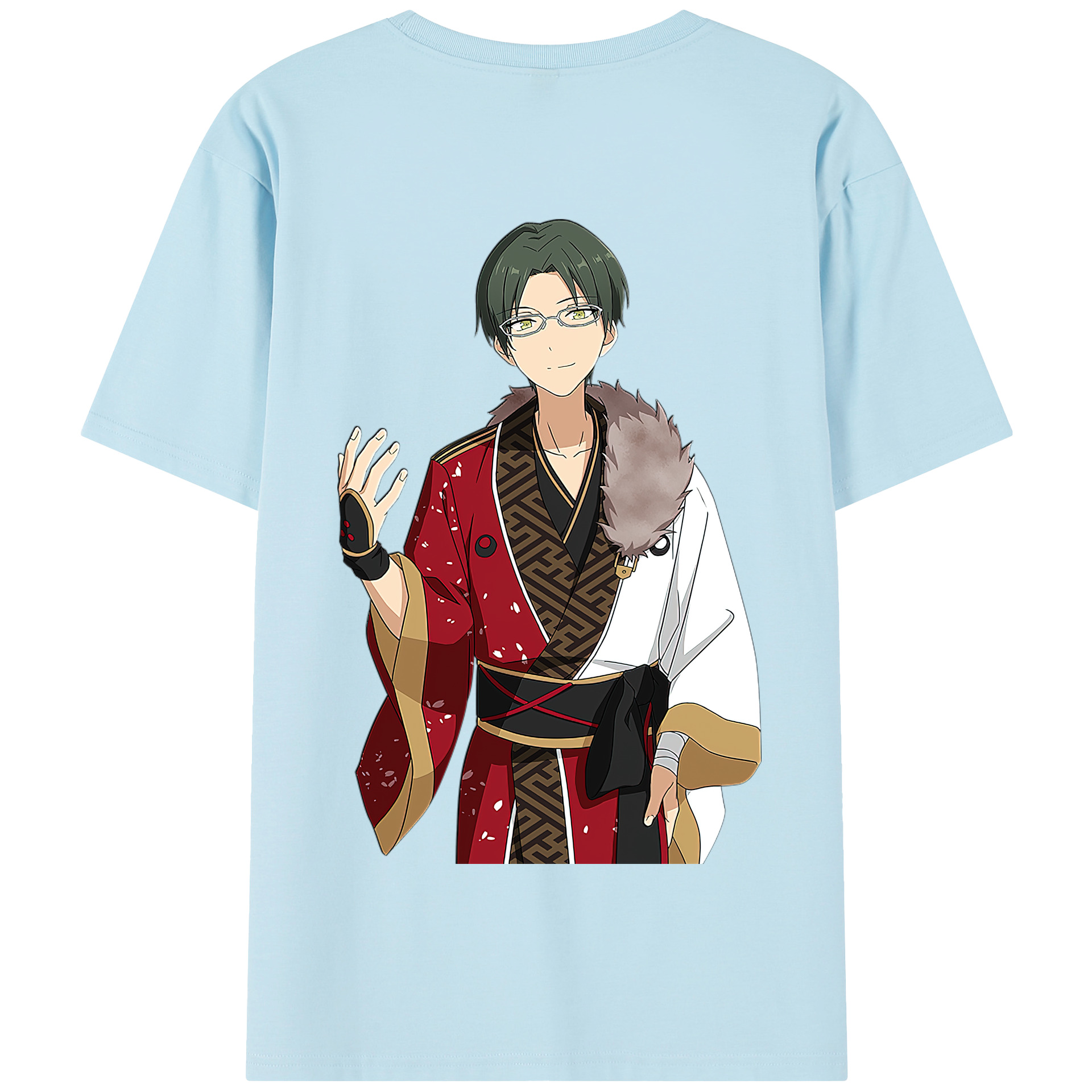 （画像用） あんさんぶるスターズ! Ensemble Stars 綿100％半袖Tシャツ（背面プリント）